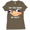 Ugandan Knuckles Ladies Fitted T-Shirt