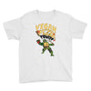 vegan pizza power Youth Tee