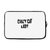 crazy cat lady Laptop sleeve