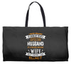 Super Cool Husband Of A Freaking Awesome Wife Weekender Totes