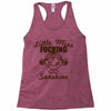 little miss fucking sunshine Racerback Tank