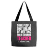 Proud Teacher Mom Tote Bags