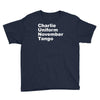 charlie uniform november tango Youth Tee
