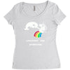 unicorns are overrated Women's Triblend Scoop T-shirt