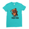 nub nub Ladies Fitted T-Shirt