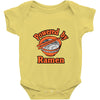 powered by ramen Baby Onesie