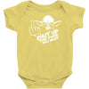 yoda  star wars funny Baby Onesie