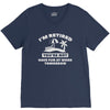 i'm retired V-Neck Tee