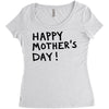 happy mothers Women's Triblend Scoop T-shirt