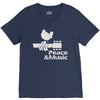 peace and music V-Neck Tee