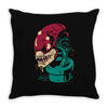 alien plant Throw Pillow