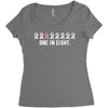breast cancer survivor ribbon Women's Triblend Scoop T-shirt