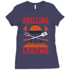 Grilling Legend Ladies Fitted T-Shirt