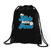 my kids have paws Drawstring Bags