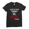 have no fear the mechanical engineer is here Ladies Fitted T-Shirt