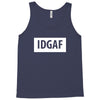 idgaf Dua Lipa Tank Top