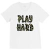 Play Hard V-Neck Tee