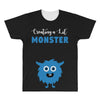 Creating a Lil Monster Baby Boy All Over Men's T-shirt
