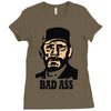 bad ass avec frank vega Ladies Fitted T-Shirt