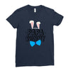 papa bunny Ladies Fitted T-Shirt