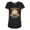 homer's gym Maternity Scoop Neck T-shirt