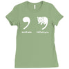 apostrophe catastrophe Ladies Fitted T-Shirt