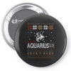 santa aquarius christmas ugly t shirts Pin-back button