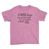 coffee keeps me going Youth Tee