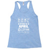 Born In April Racerback Tank
