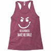 boobies make me smile Racerback Tank