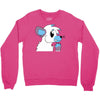 arctic fox adopt Crewneck Sweatshirt