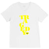 official steps tragedy t shirt s m l xl V-Neck Tee