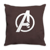 avengers sticker vinyl decal Throw Pillow