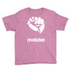 power to the people fist revolution Youth Tee
