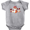 dia de los foxes Baby Bodysuit
