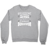 never underestimate the strength and power of a cancer survivor Crewneck Sweatshirt