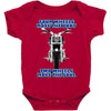 funny , fourtwo wheels, ideal gift, birthday present Baby Bodysuit
