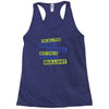 im all for being social but this is fucking bullshit Racerback Tank