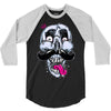 king of mustache 3/4 Sleeve Shirt