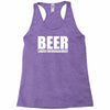 beer liquid Racerback Tank
