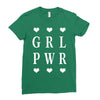 Girl Power Ladies Fitted T-Shirt