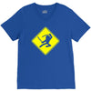 ninja crossing sign V-Neck Tee