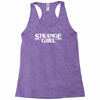 strange girl Racerback Tank