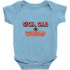 sick sad world Baby Onesie