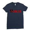Fuck Cancer Deadpool Ladies Fitted T-Shirt