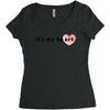 its my Heart Women's Triblend Scoop T-shirt