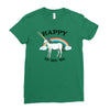 happy to see you Ladies Fitted T-Shirt