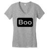 boo, Women's V-Neck T-Shirt