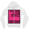 welcome to the horizon festival Zipper Hoodie