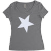 fashion men Women's Triblend Scoop T-shirt